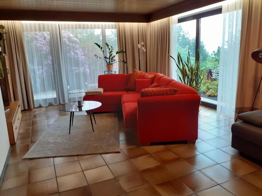 Komfort-Ferienwohnung Auf Der Eulenburg Grafengehaig Екстериор снимка