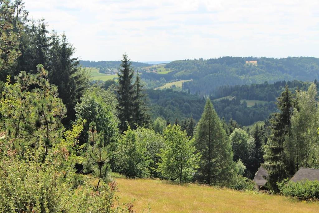 Komfort-Ferienwohnung Auf Der Eulenburg Grafengehaig Екстериор снимка