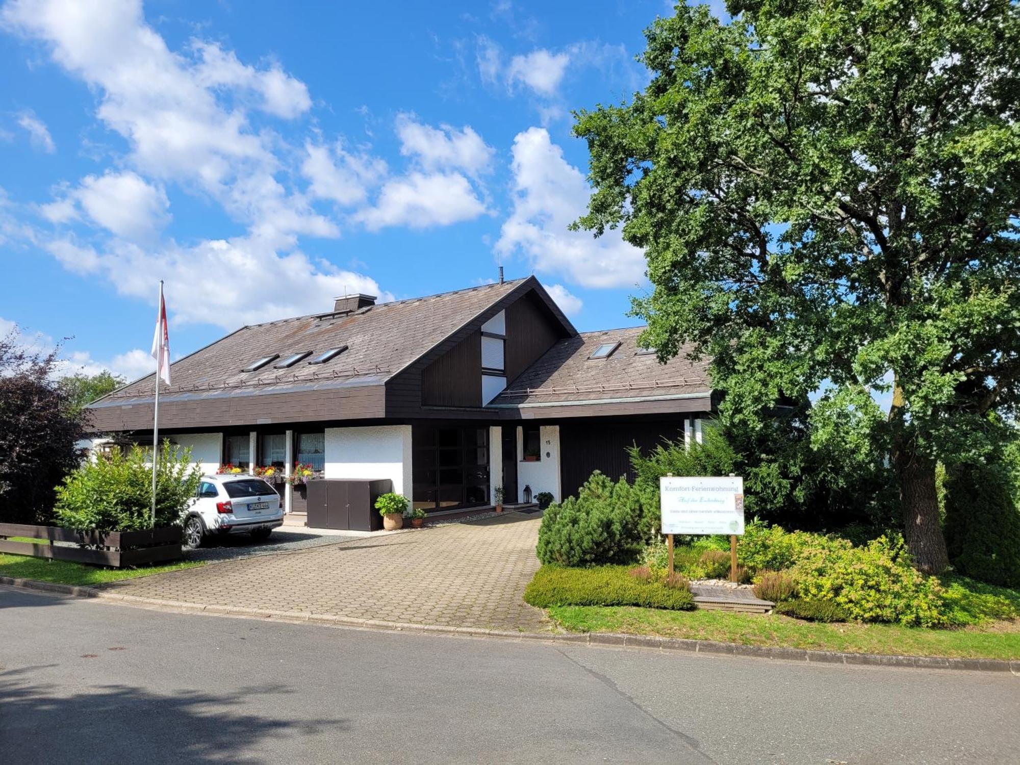 Komfort-Ferienwohnung Auf Der Eulenburg Grafengehaig Екстериор снимка