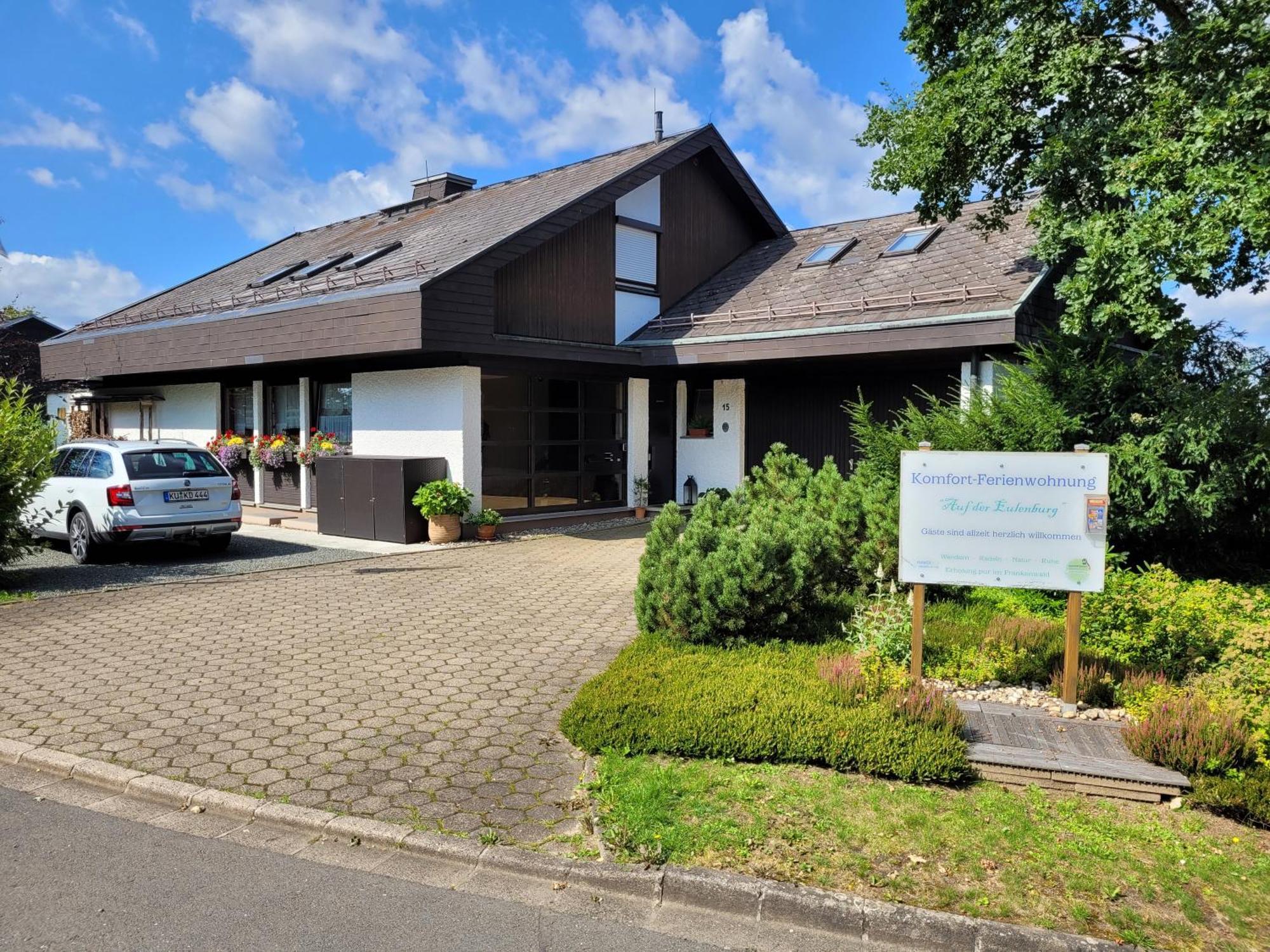 Komfort-Ferienwohnung Auf Der Eulenburg Grafengehaig Екстериор снимка